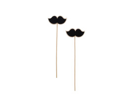 Moustache sur tige