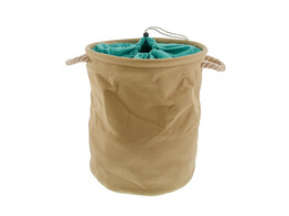 Bag in jute   rope blue