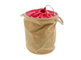 Bag in jute   rope fuchsia