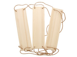 Trapeze en bois decoration naturel