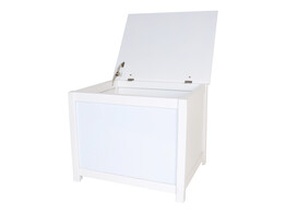 Toy-chest with magnetic board