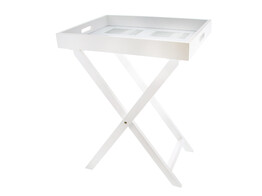 Tray with photoframes on foot