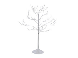 Metalen boom zilver