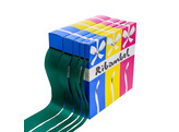 Ribanbel 15mm kl.390 mousse/donker groen