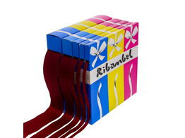 Ribanbel 7mm col.310 bordeaux-listr