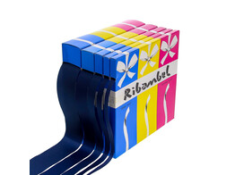 Ribanbel 7mm coul.70 bleu-marine