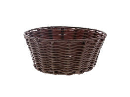 Synth. basket round high brown