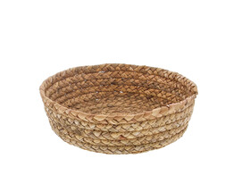 Basket grass rope nature round low