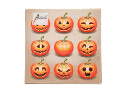 Serviette Halloween pumpkins 33cm x 33cm
