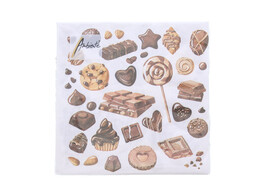 Servet Sweet chocolates 33cm x 33cm