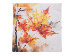 Serviette Vibrant leaves 33cm x 33cm