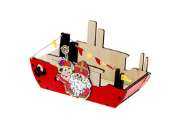 Saint Vintage et Pere Suie  Color  bateau a vapeur