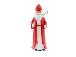 Sint met staf spaarpot medium