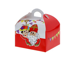 Su igkeitenbox mit Henkel 250 gr Nikolaus Vintage  Color 
