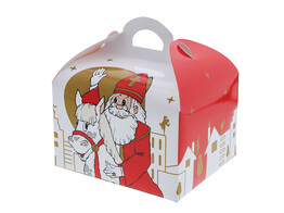 Su igkeitenbox mit Griff MAXI Nikolaus  Wave  mit Pferd