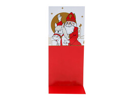 J-Karton Nikolaus  Wave  mit Pferd 97 x 57   260 mm