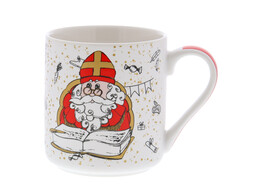 Nikolaus Vintage  Book  Tasse