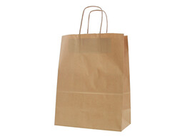Paper bag 24 x 12 x 31 cm kraft