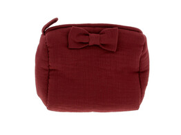 Tetra toiletry bag with bow