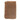 Sachet droite  Teddy  13 x 8 cm brun