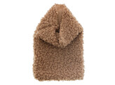 Sachet droite  Teddy  13 x 8 cm brun