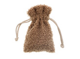  Teddy  pouch 13 x 8 cm brown