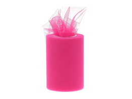 Tulle 10 cm x 20 m K4 neon fuchsia