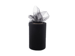 Tulle 10 cm x 20 m K4 black