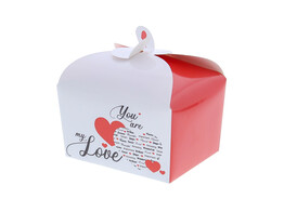 Doos vlindersluiting 250 gr.  You are  my love