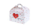 Sweetbox met handvat 125-150 gr. one line heart  Love 
