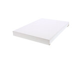 OB Brievenbusdoos 350 x 250 x 28 mm wit vouwdoos met kleef- en scheurstrip
