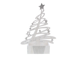  Tree-O  dennenboom met bakje 500 gr.wit