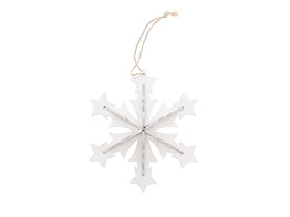 Ijskristal hanger wit