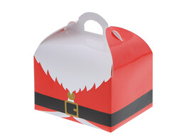 Sweetbox met handvat 125-150 gr.  Santa Belly 