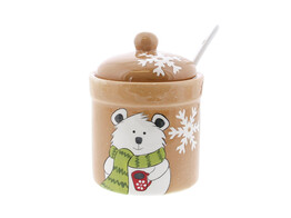 OTL  Polar bear  pot met deksel en lepel