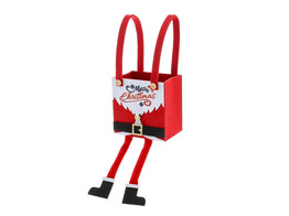 Mand  Santa Belly  hangende benen medium