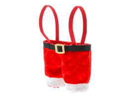  Santa Belly  kerstmanbroek GM rood