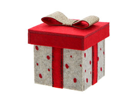  Kado  doos met deksel en strik MED