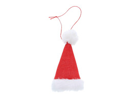 Kerstmuts hanger rood
