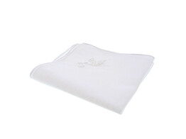 Zakdoek 3820 wit ooievaar