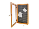 Bulletin board cupboard LM