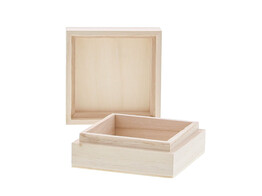 Square box  7cm x 7cm natural