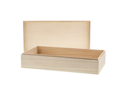 Rectangular box 37cm x 20cm natural