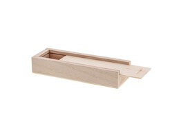 Box with sliding lid 14cm x 5cm natural