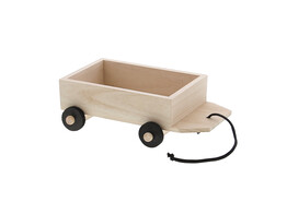 Trekkar zwarte wielen 13.5 x 8.5cm
