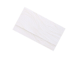 Envelope gift voucher  Flow  24 x 13.5 cm white - gold 08