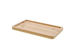 Rectangular plate in bamboo 24cm x 15cm