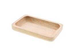  Wood  plate rectangular