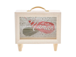  Feather  TV-money box maman medium