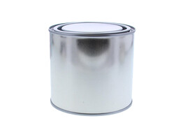 Metalen verfpot 500 ml